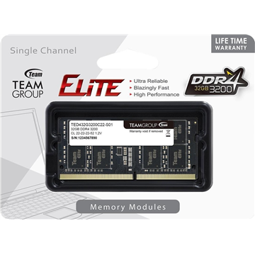 TeamGroup  TED432G3200C22-S01 ELITE 32GB DDR4 3200M